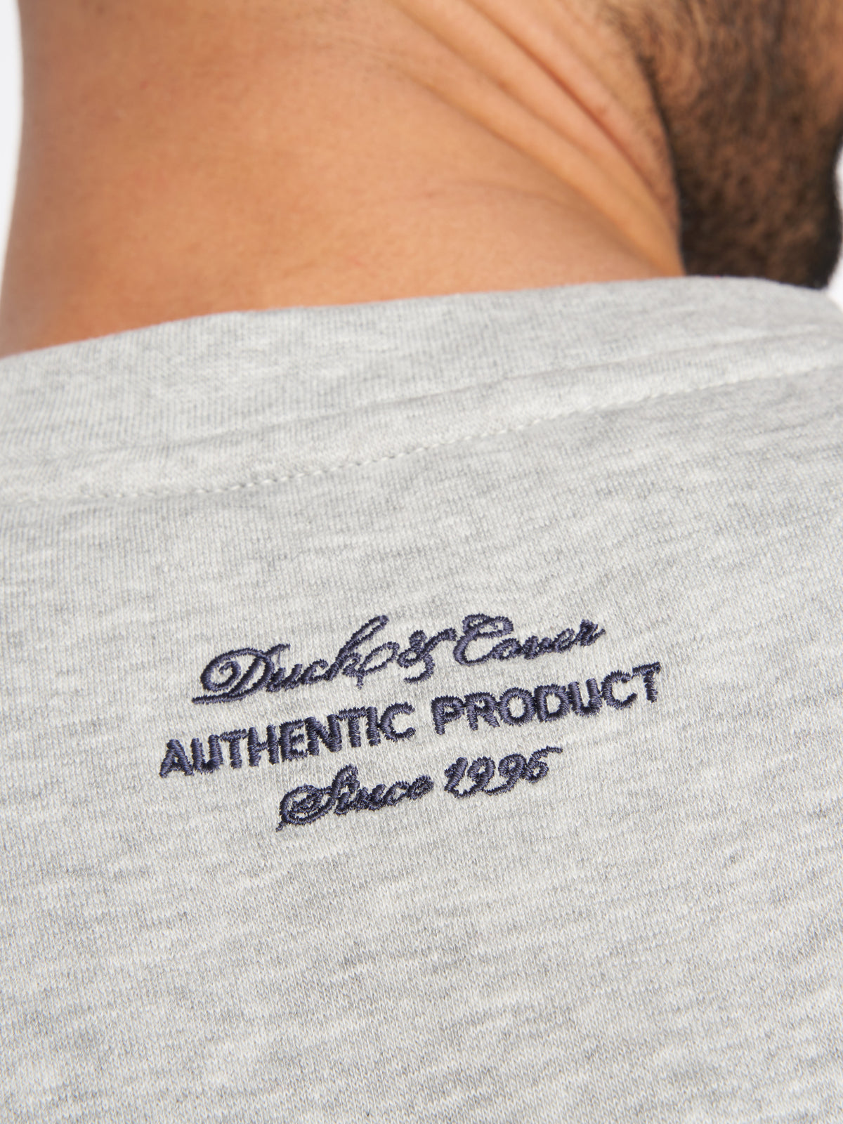 Duck & Cover  Keyaan Crew Neck Sweat Grey