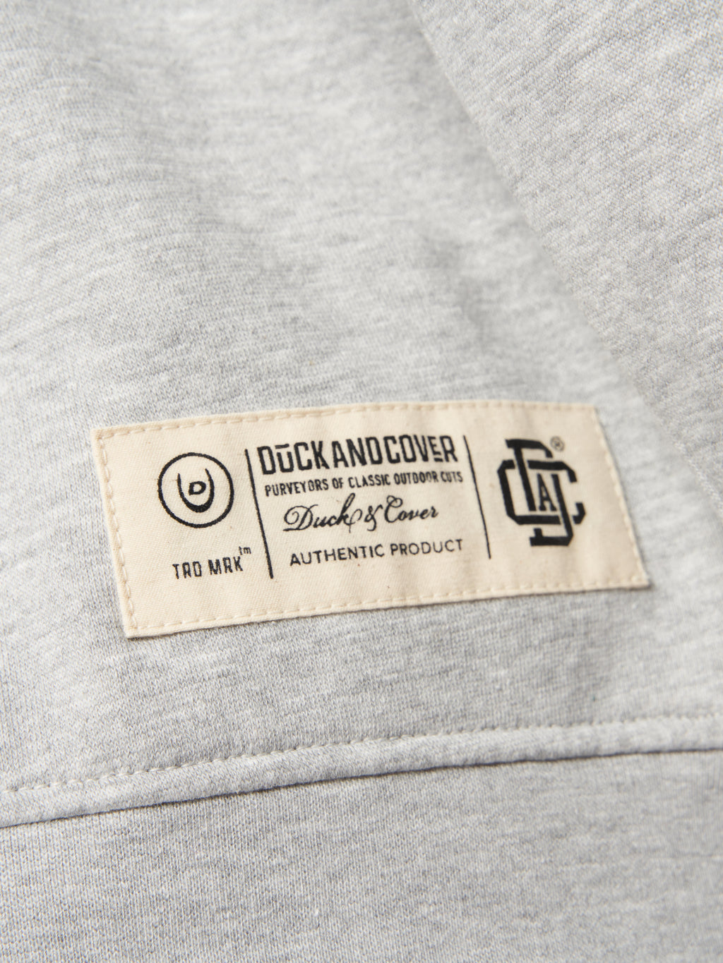 Duck & Cover  Keyaan Crew Neck Sweat Grey
