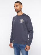 Duck & Cover Crew  Keyaan Neck Sweat Navy