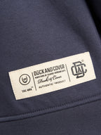 Duck & Cover Crew  Keyaan Neck Sweat Navy