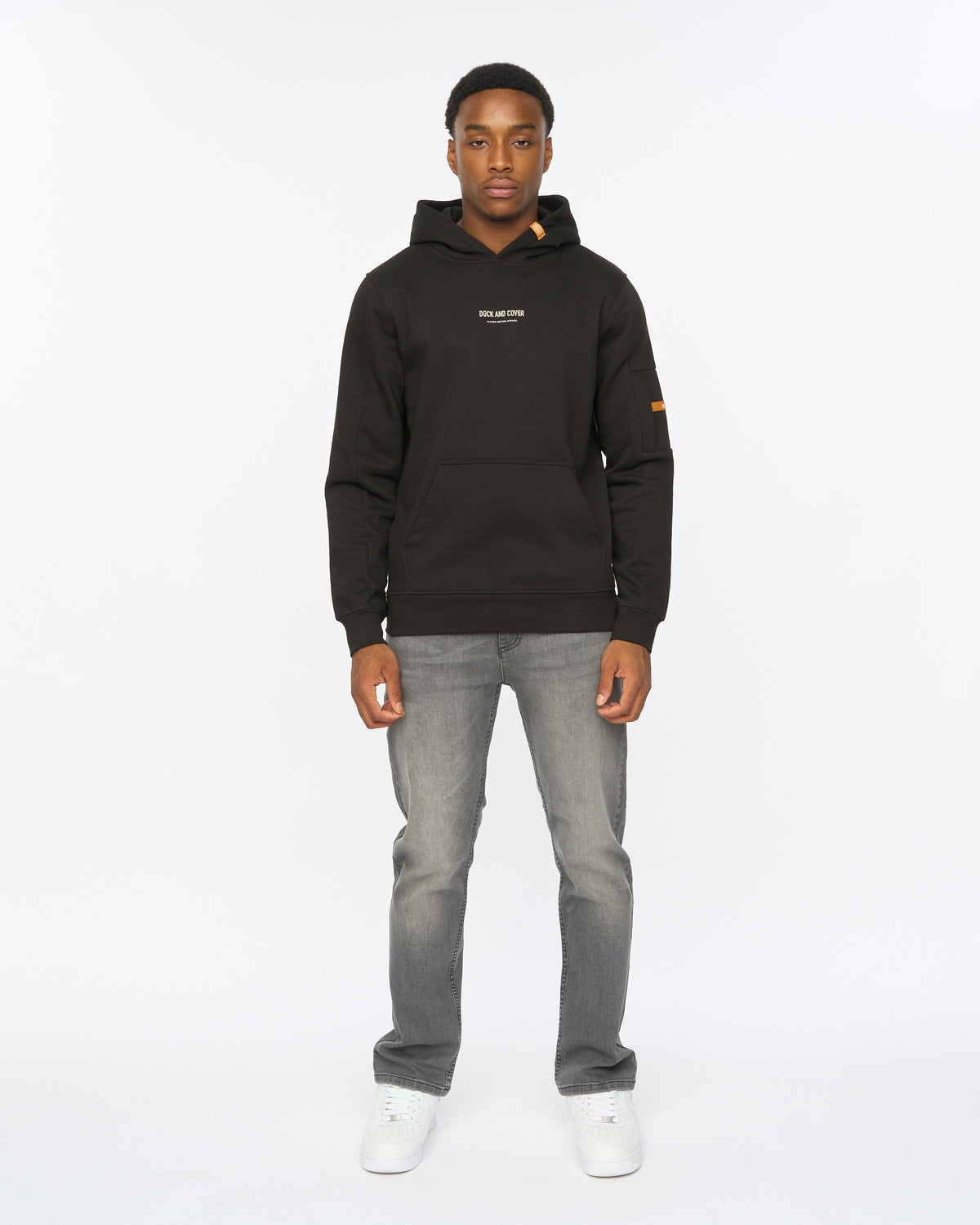 Duck & Cover Brammers Hoodie Black