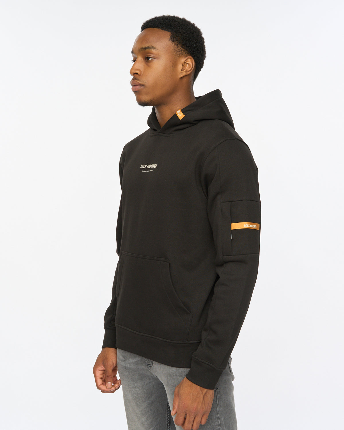 Duck & Cover Brammers Hoodie Black