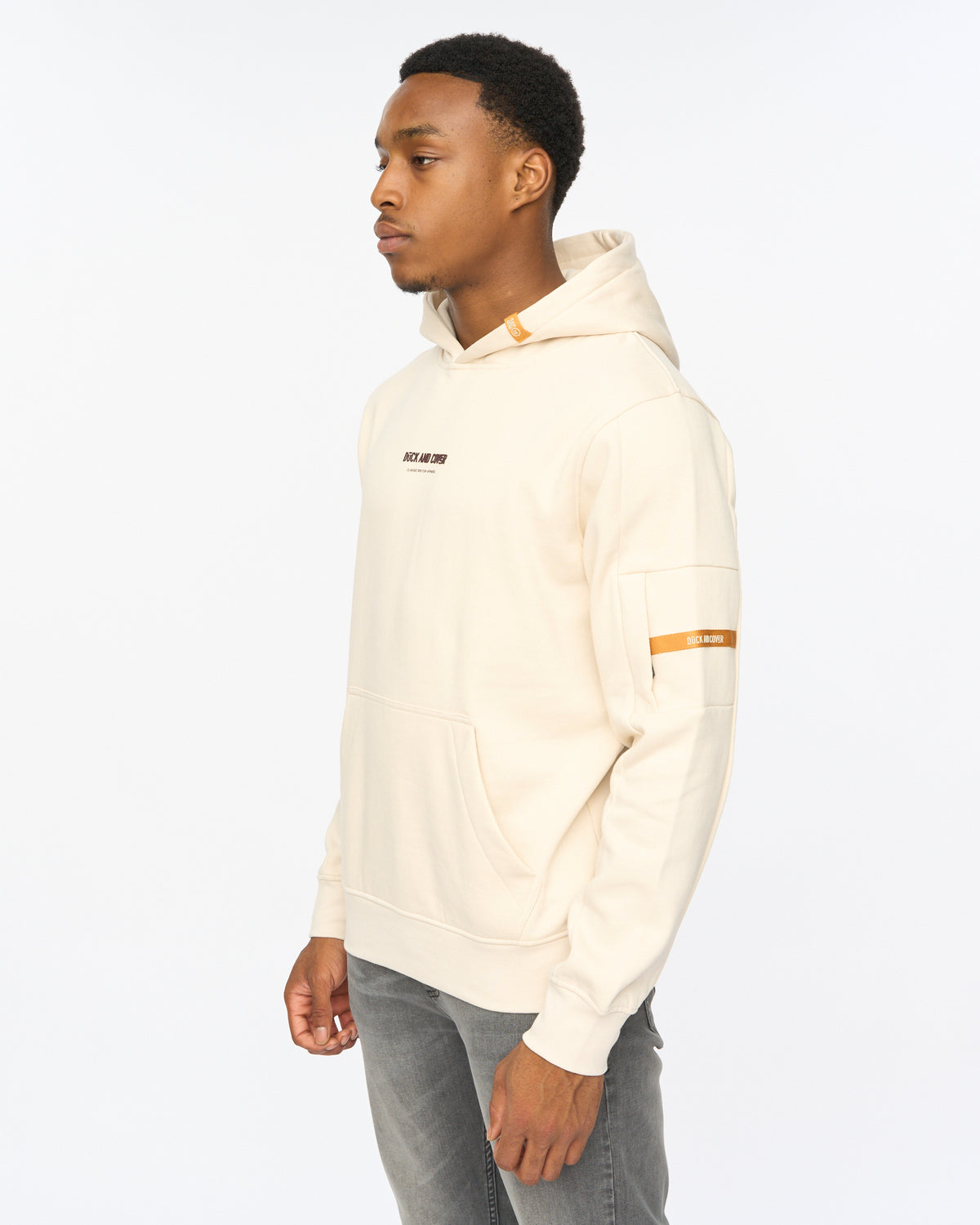 Duck & Cover Brammers Hoody Off white
