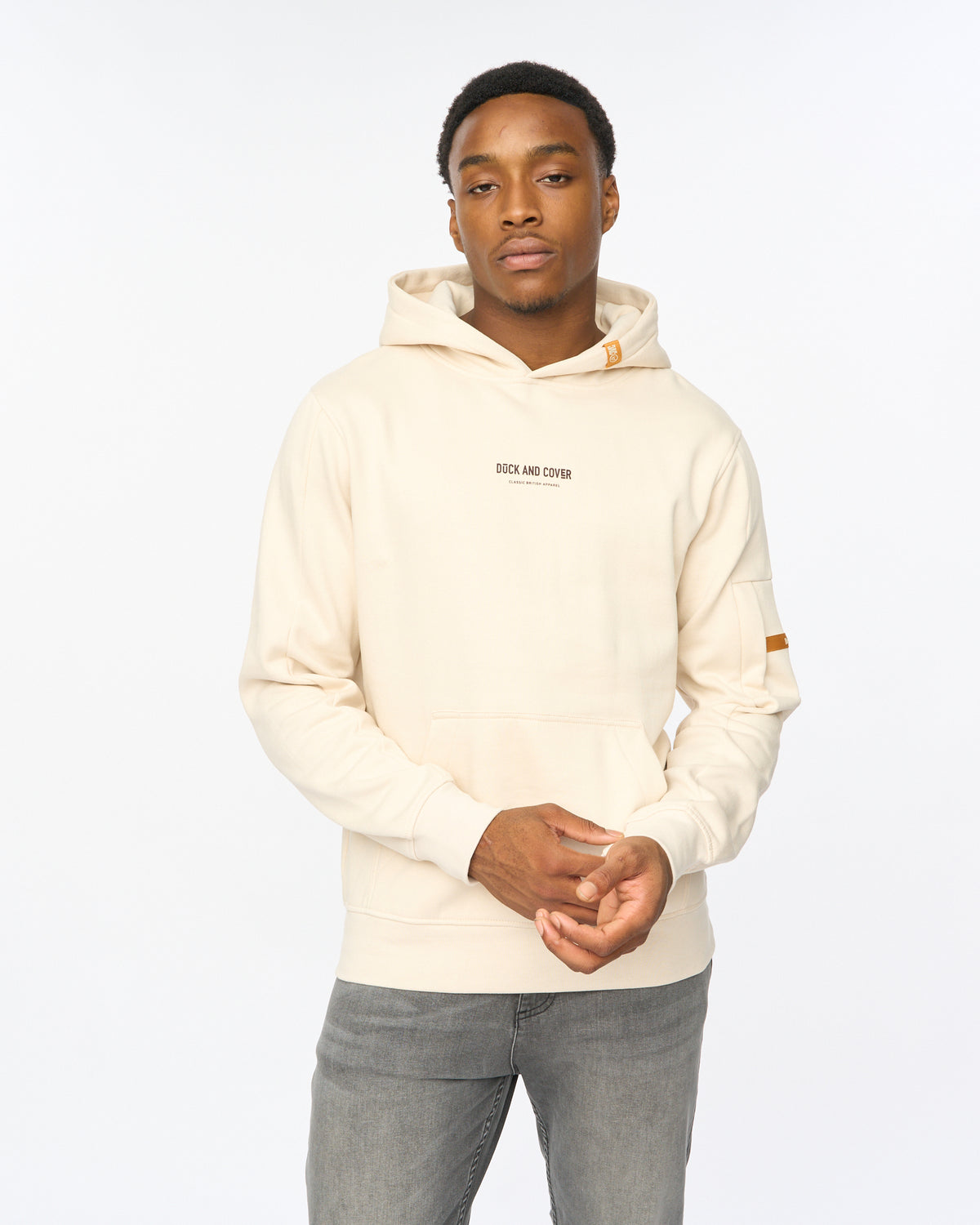 Duck & Cover Brammers Hoody Off white