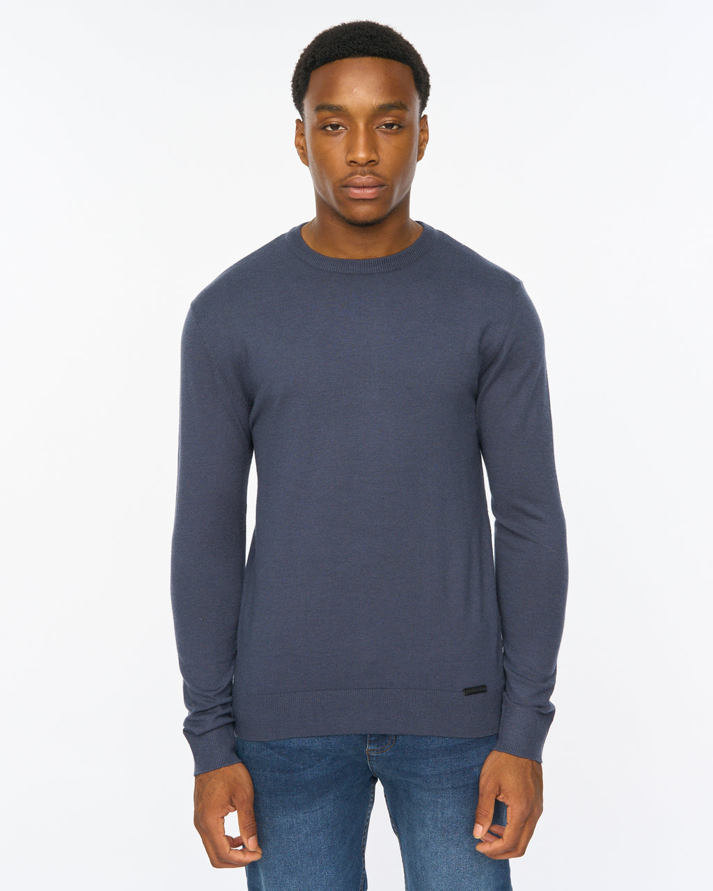 Duck & Cover Consenza Crew Knit Navy