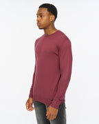 Duck & Cover Consenza Crew Knit  Raisin