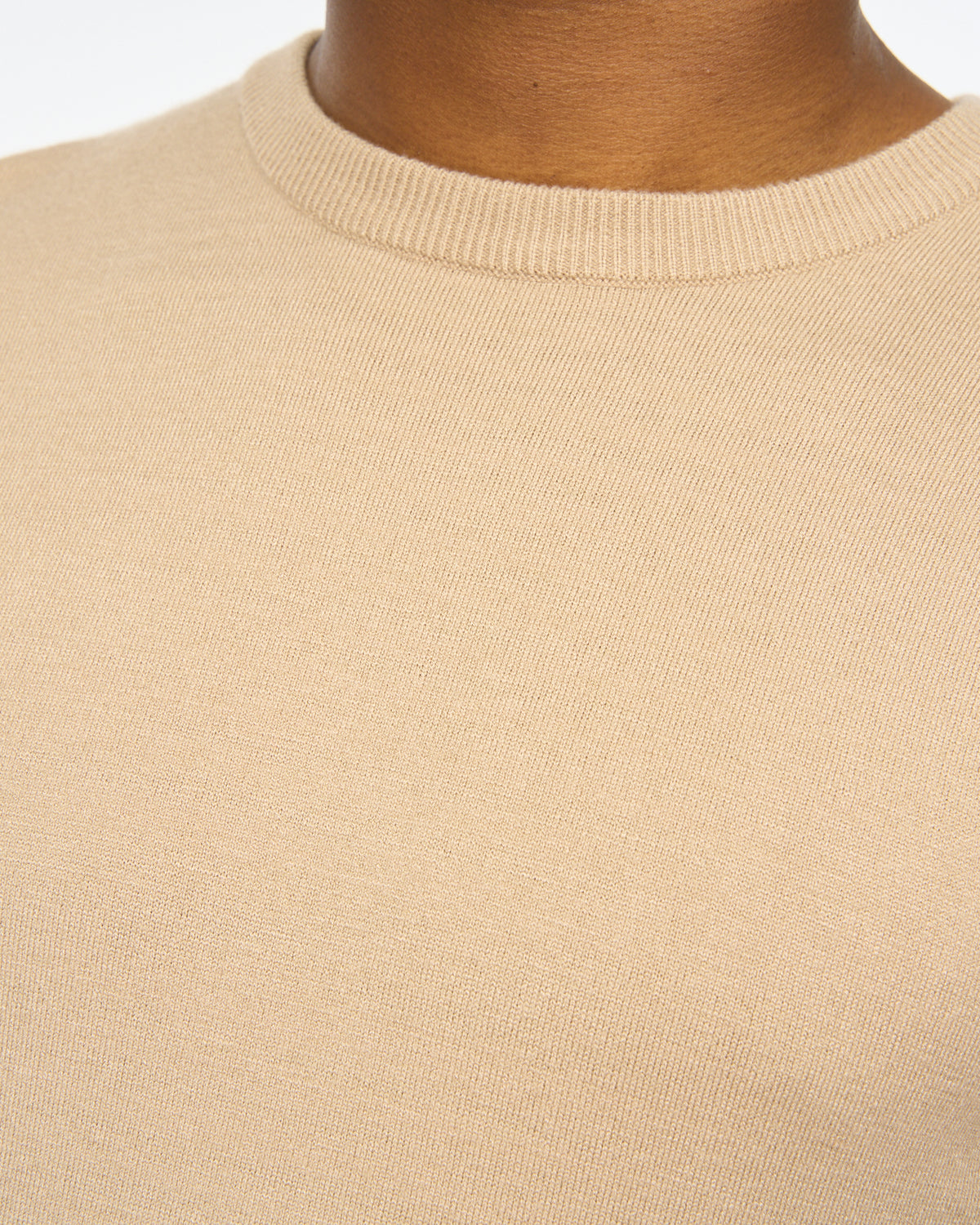 Duck & Cover Consenza Crew Knit Stone