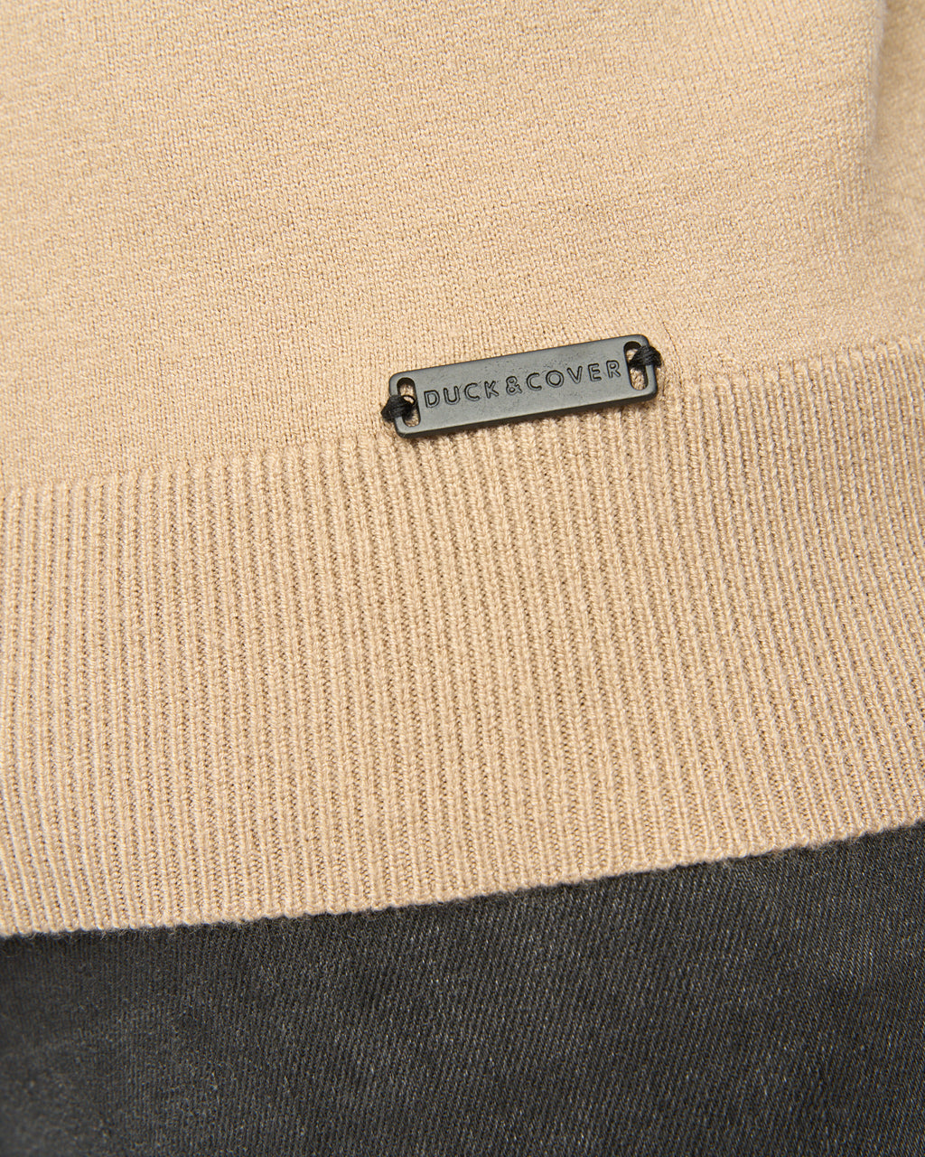 Duck & Cover Consenza Crew Knit Stone