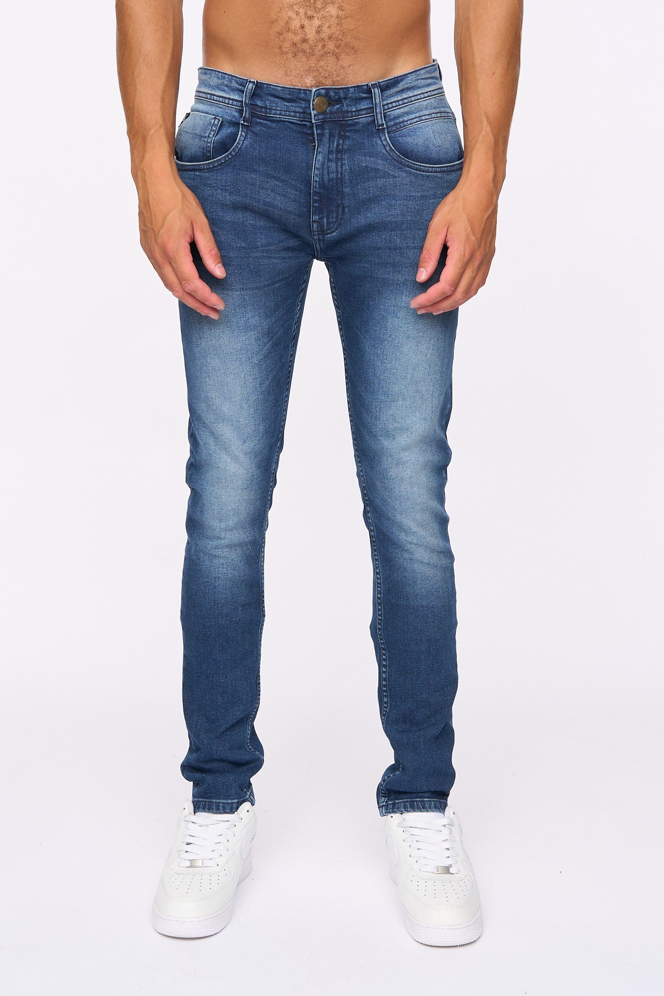 Duck & Cover Maylead Slim Fit Jeans Dark Wash