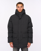 Duck and Cover Fletchley Puffer Jacket   Black