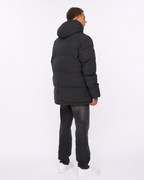 Duck and Cover Fletchley Puffer Jacket   Black