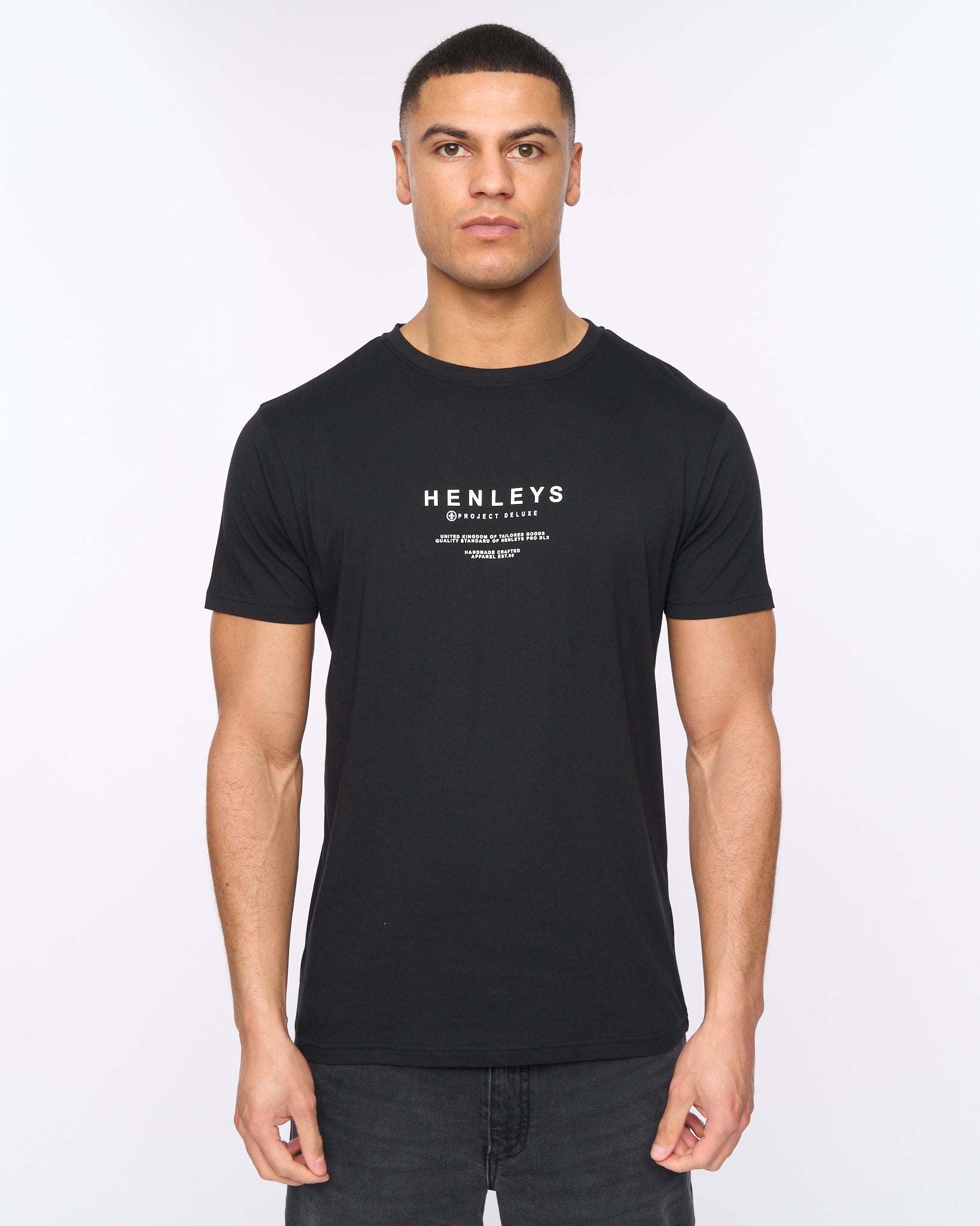 Henleys Henstack T-Shirt Black