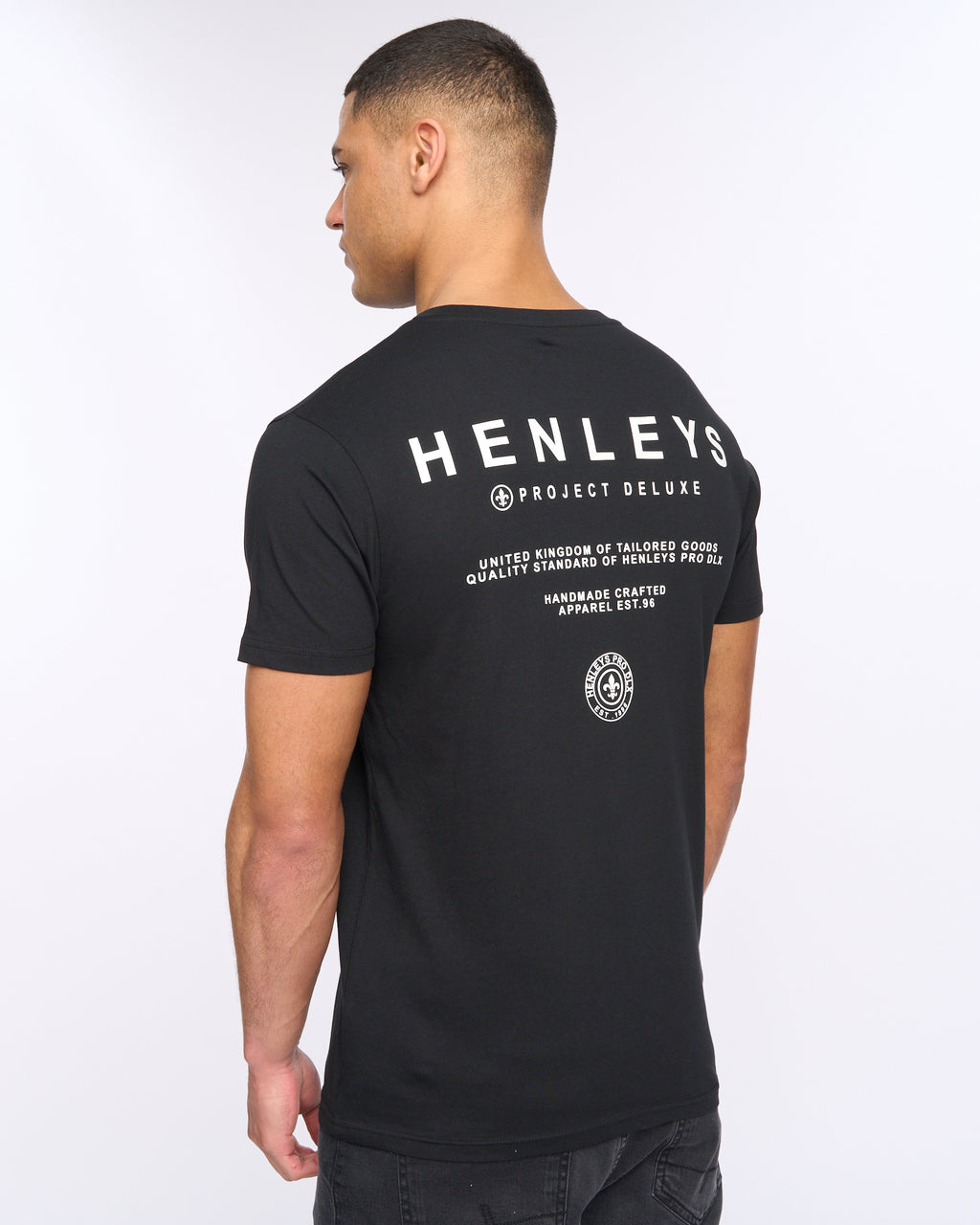 Henleys Henstack T-Shirt Black
