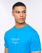 Henleys Henstack T-Shirt Electric Blue