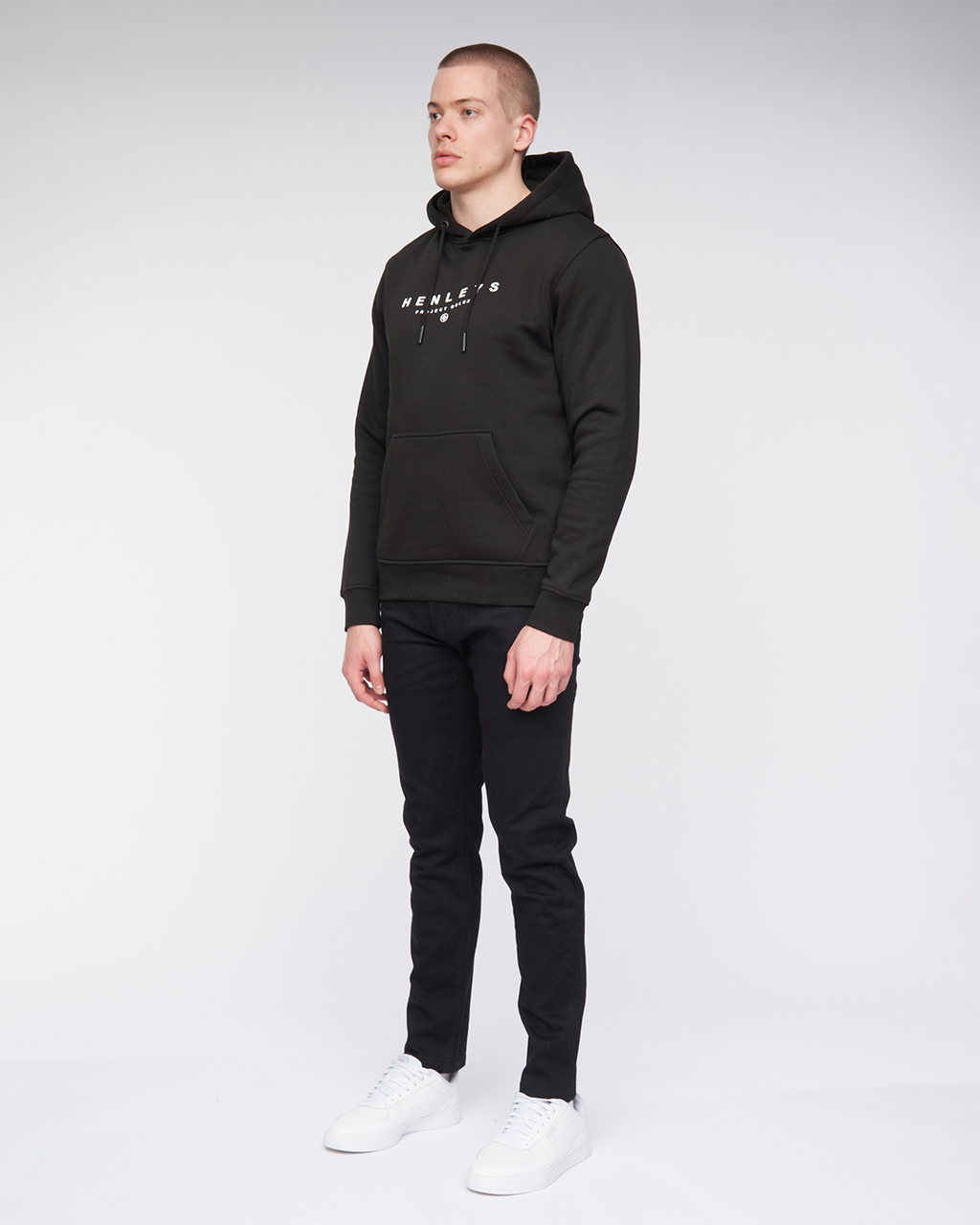 Henleys NInesix Hoody Black