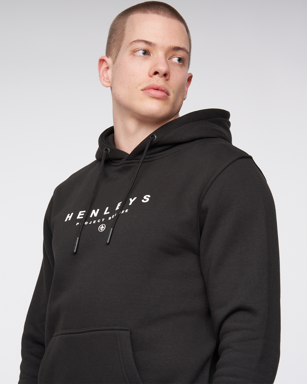 Henleys NInesix Hoody Black