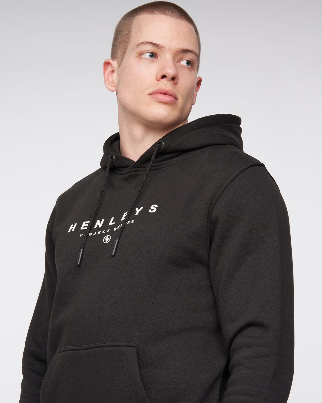 Henleys NInesix Hoody Black