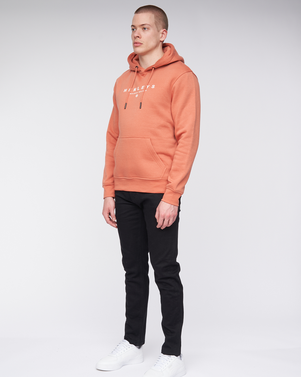 Henleys Ninesix Hoody Dusty Red