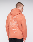 Henleys Ninesix Hoody Dusty Red