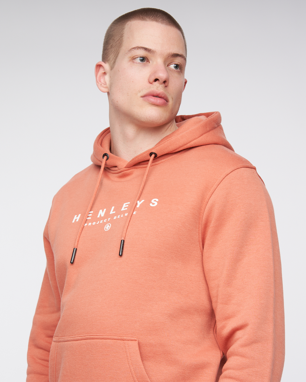 Henleys Ninesix Hoody Dusty Red