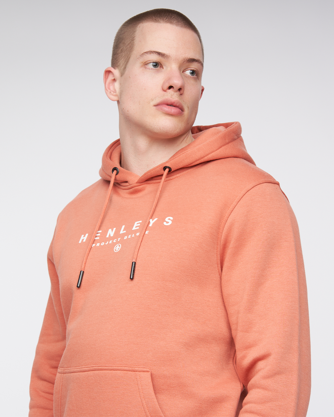 Henleys Ninesix Hoody Dusty Red