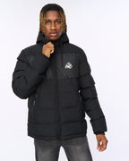 KWD Fractioned Puffer Jacket Black