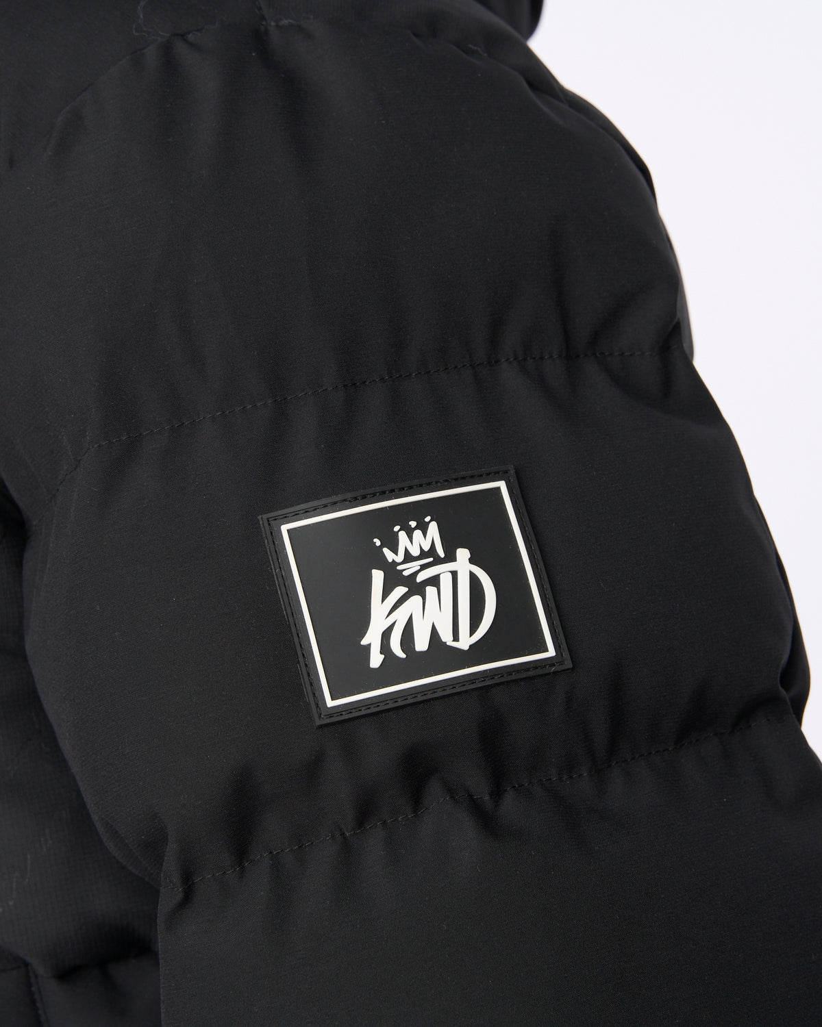 KWD Fractioned Puffer Jacket Black
