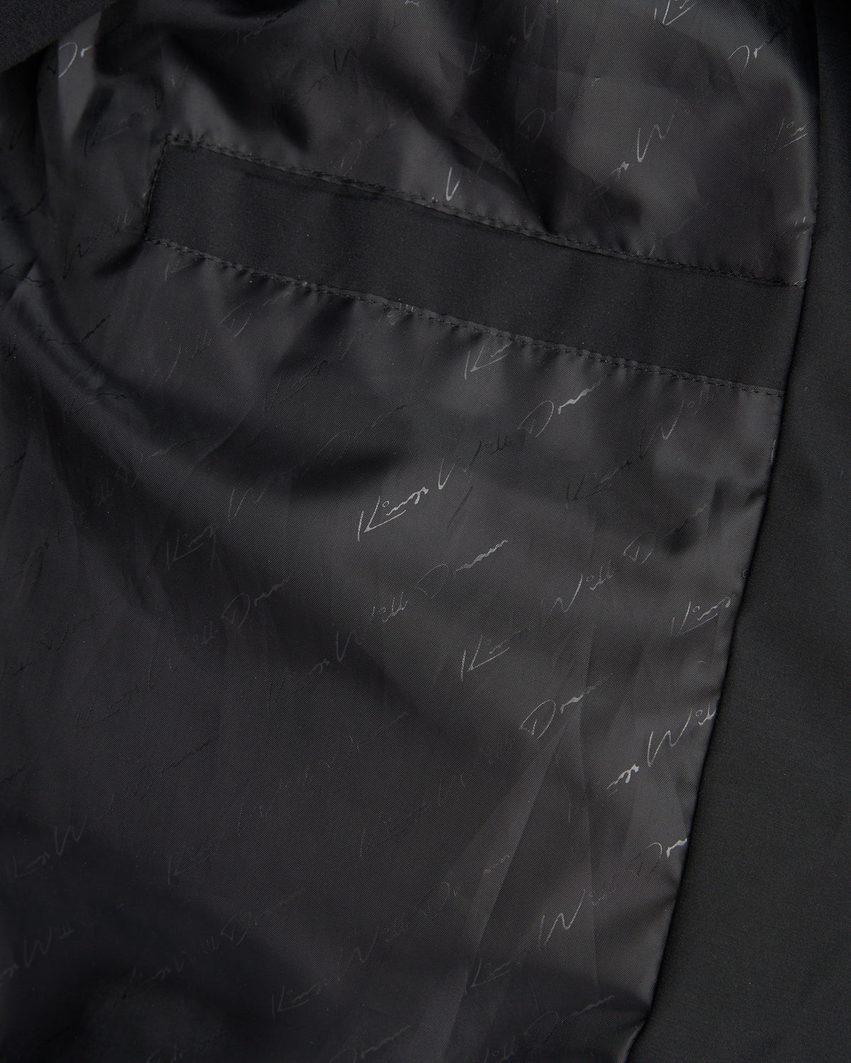 KWD Fractioned Puffer Jacket Black