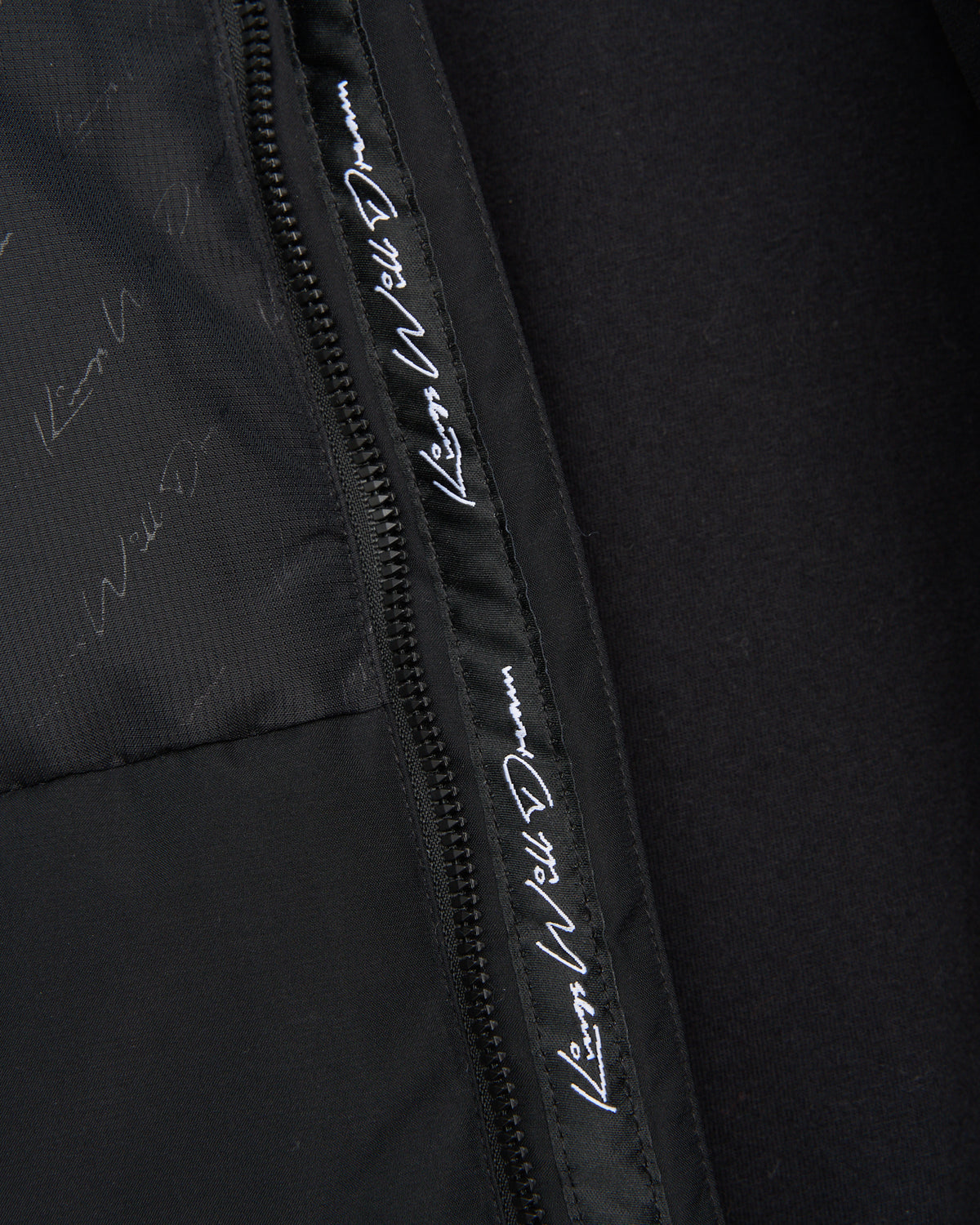KWD Fractioned Puffer Jacket Black