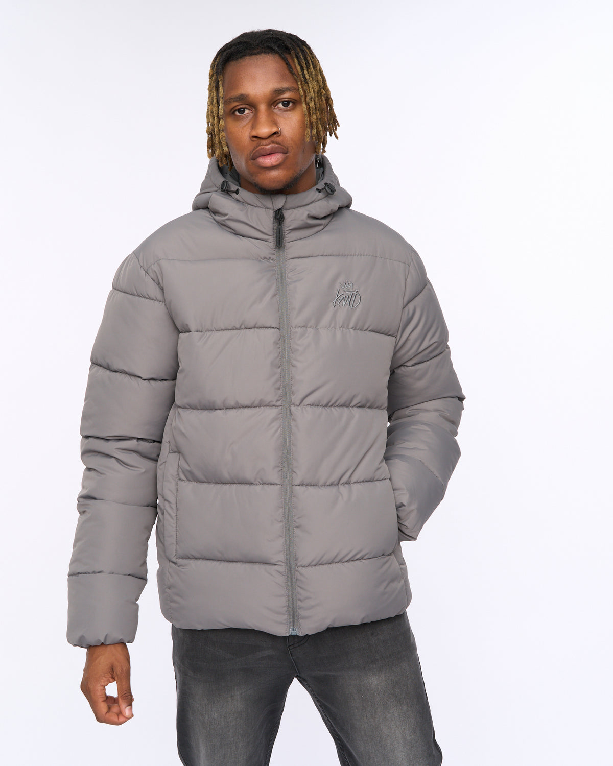 KWD Orlo Puffa Jacket Grey