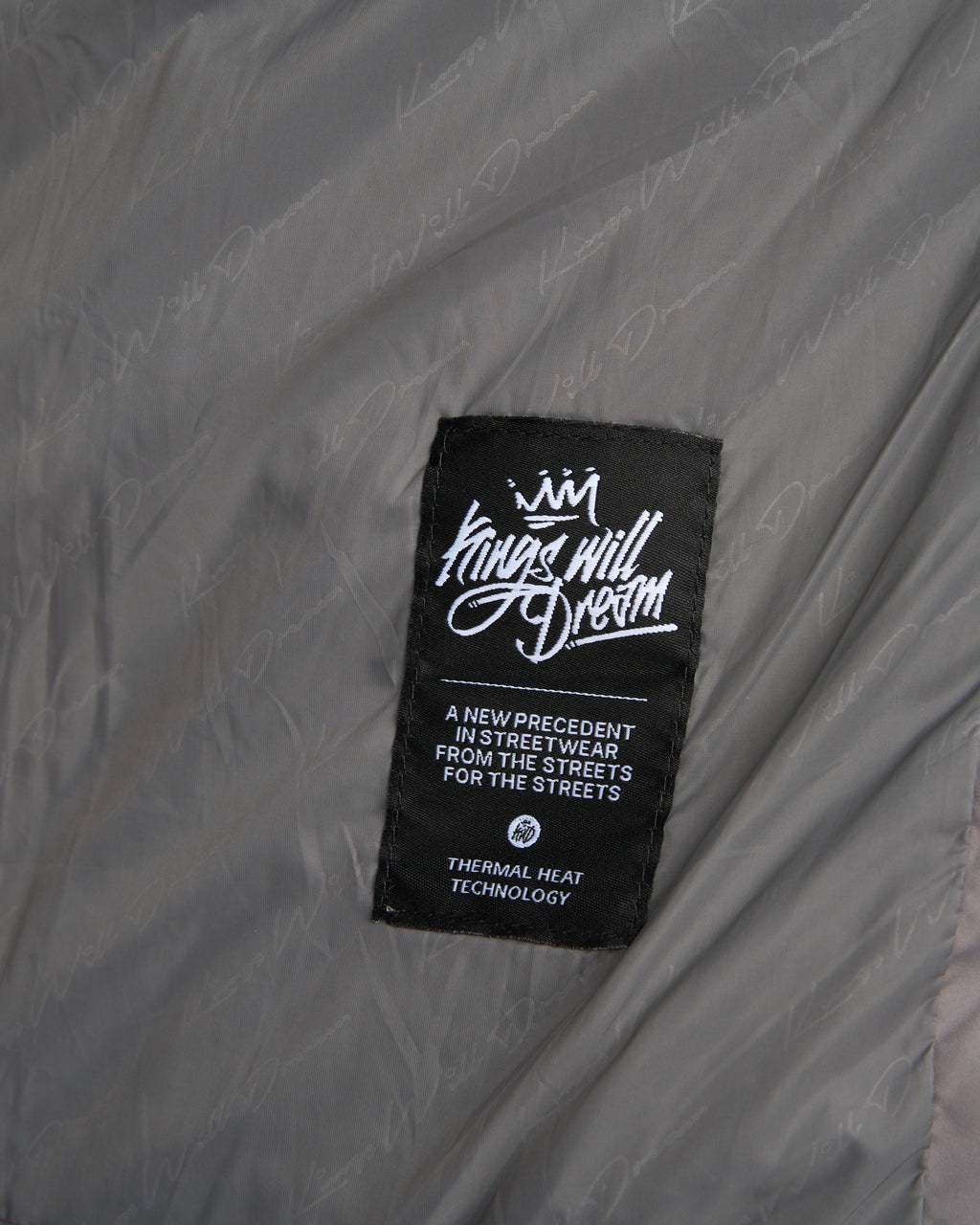 KWD Orlo Puffa Jacket Grey