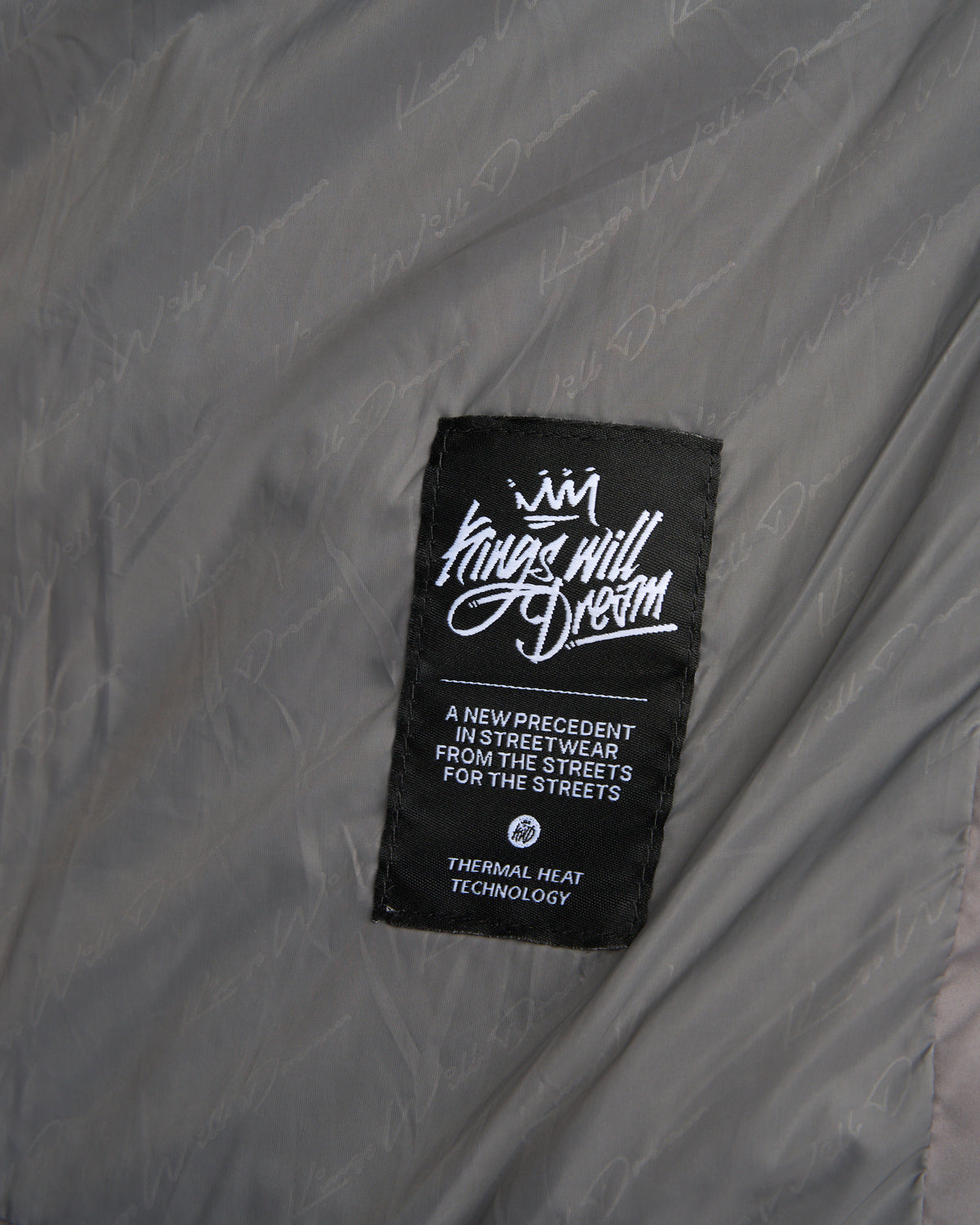 KWD Orlo Puffa Jacket Grey