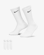Nike Everyday Cushion Crew Training Socks (3 Pairs) in White