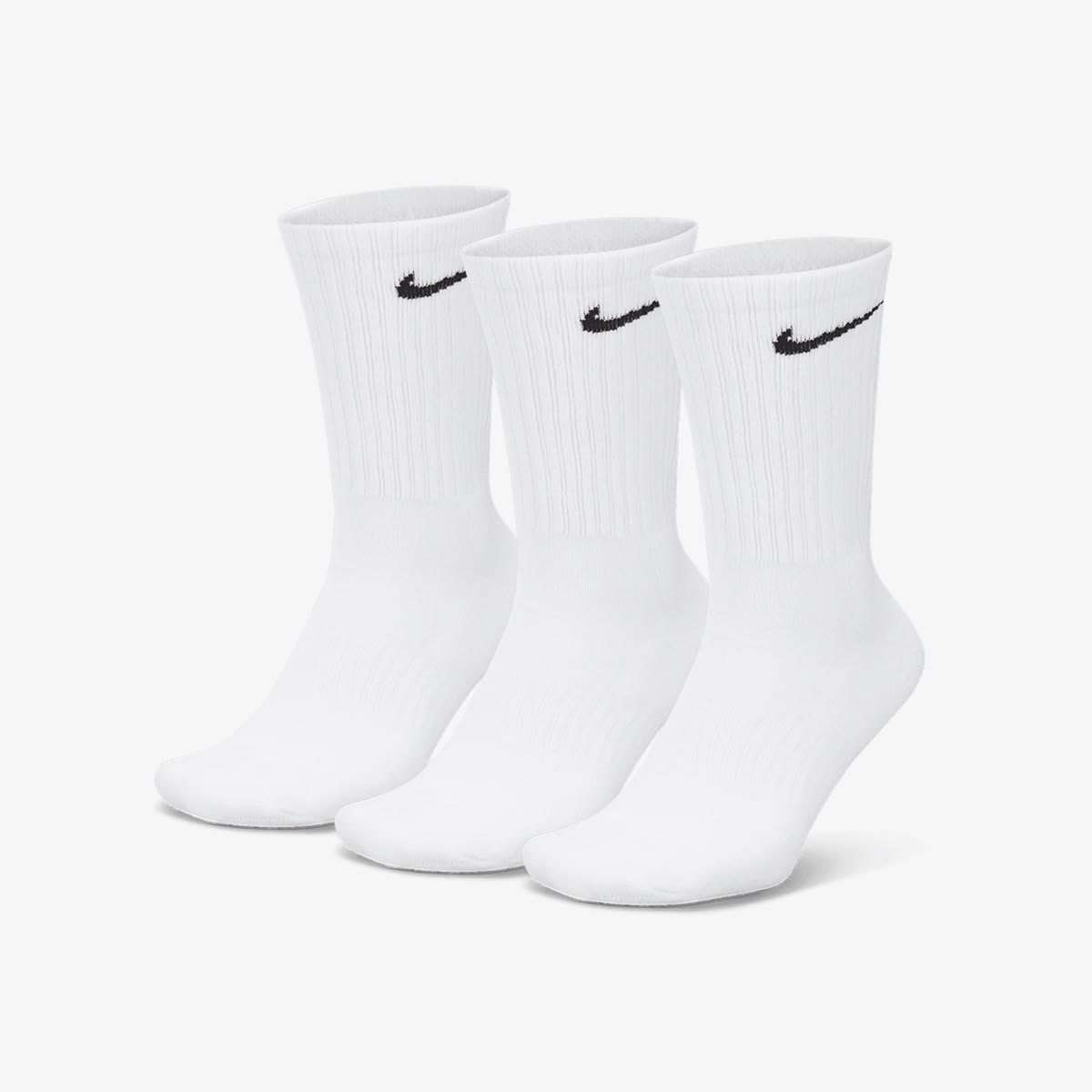 Nike Everyday Cushion Crew Training Socks (3 Pairs) in White
