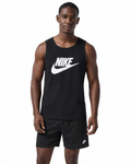 Nike Air Mens Athletic Black Vest Tank Top