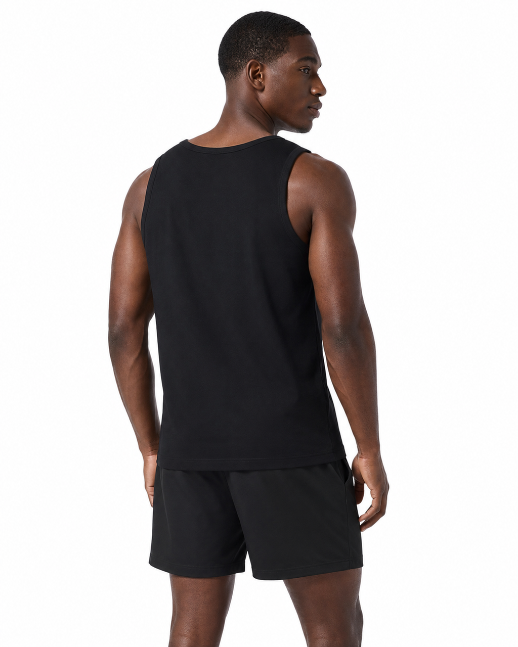 Nike Air Mens Athletic Black Vest Tank Top