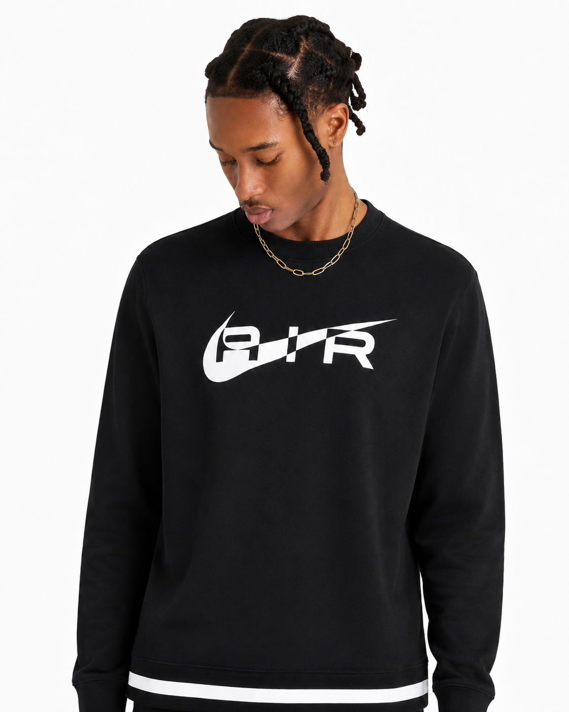 Nike Air Tracksuit Set Black White Colour