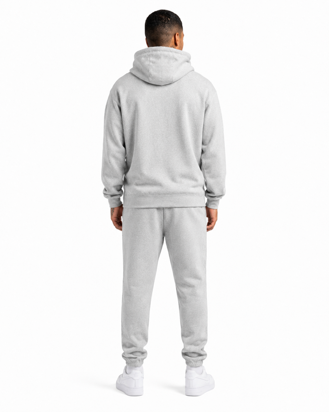 Nike Club Pullover Hoodie Embroidered Logo in Grey