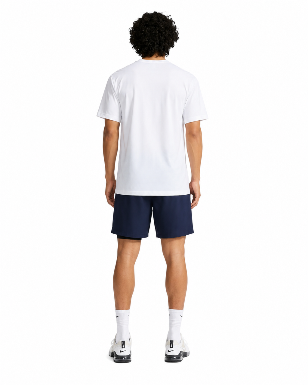 Nike Mens T-Shirt Dri Fit DV9839 Athletic Sportswear Cotton Crew Neck Soft Top