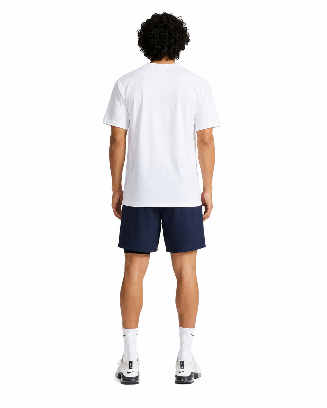 Nike Mens T-Shirt Dri Fit DV9839 Athletic Sportswear Cotton Crew Neck Soft Top