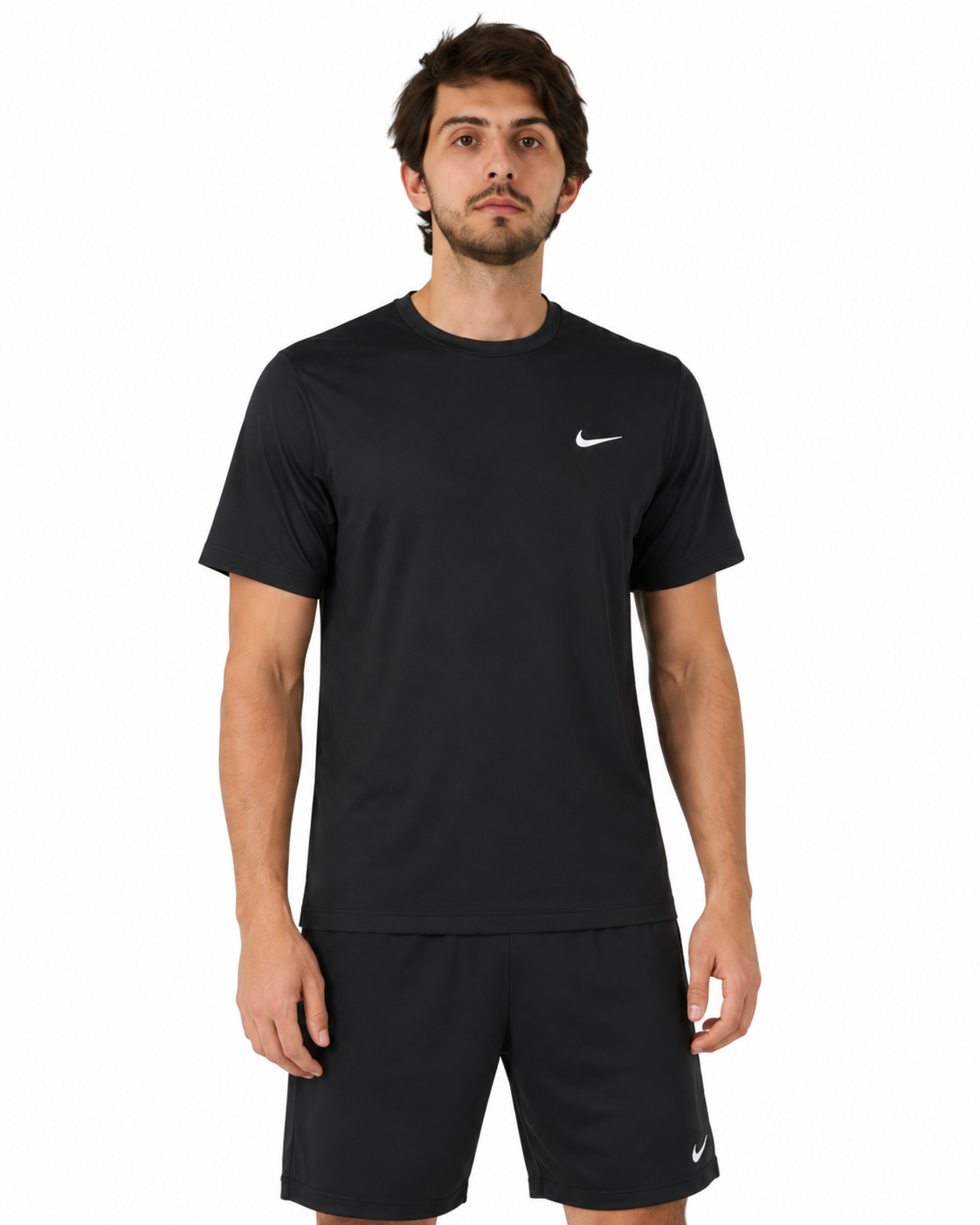 Nike Mens T-Shirt Dri Fit DV9839 Athletic Sportswear Cotton Crew Neck Soft Top