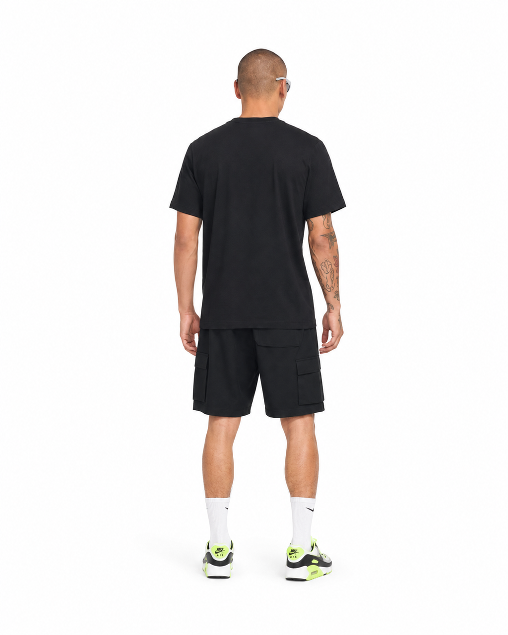 Nike Swoosh Sportswear Black Mens T-Shirt