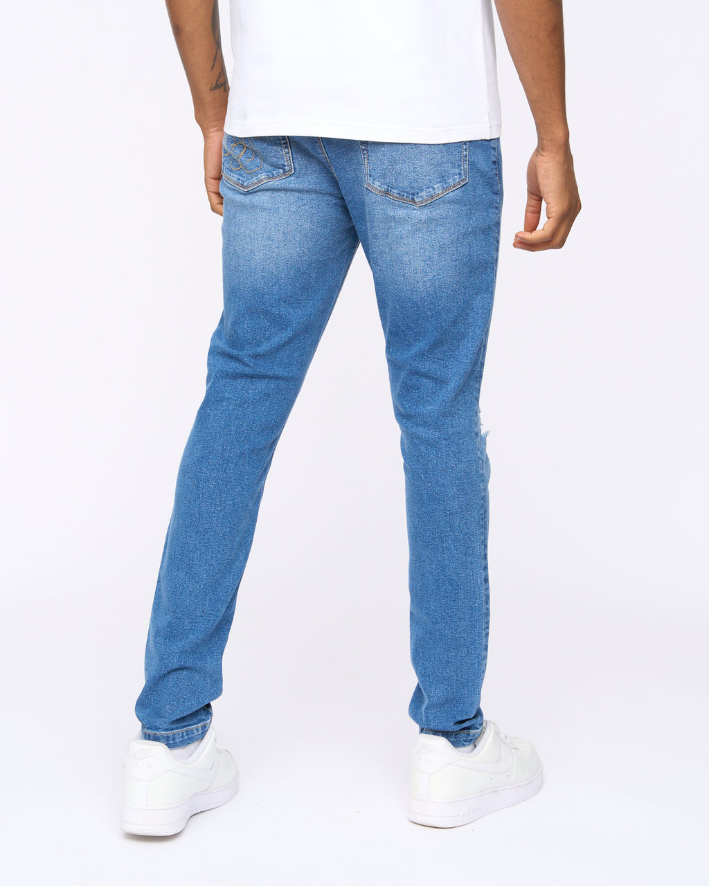Sik Silk Skinny Roke  Jeans Light Blue