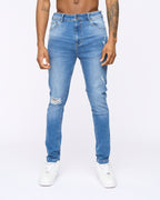Sik Silk Skinny Roke  Jeans Light Blue