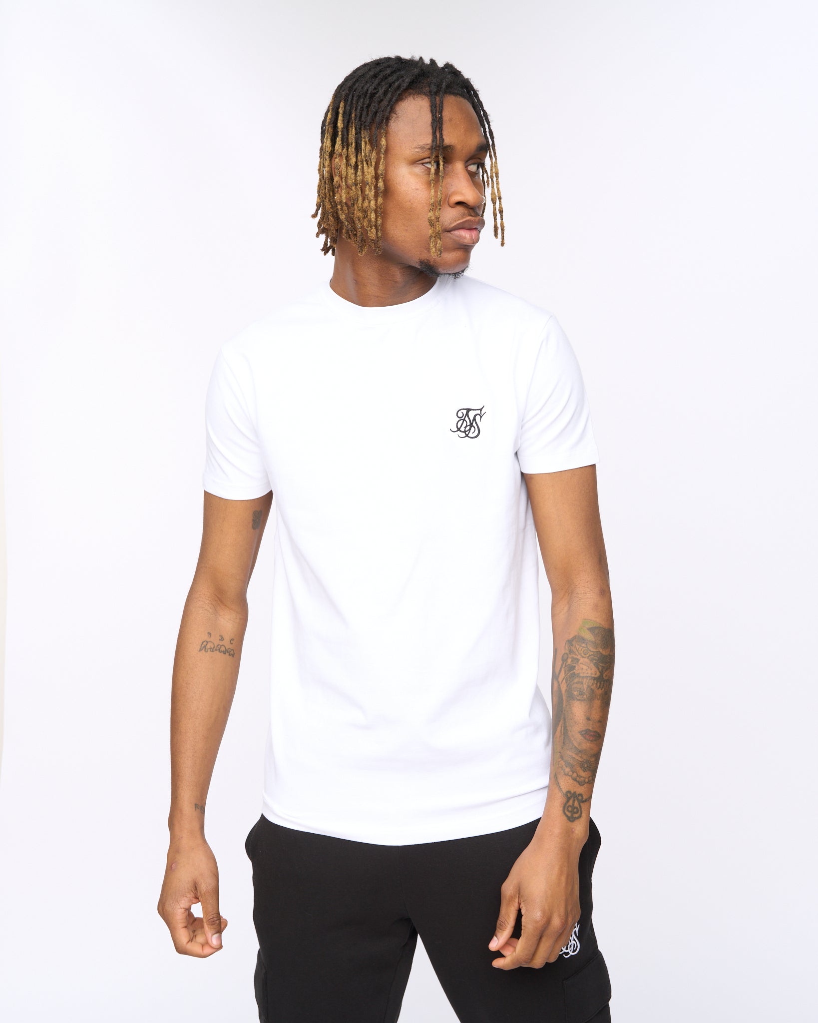 Sik SilkWhite Essentials T-Shirt