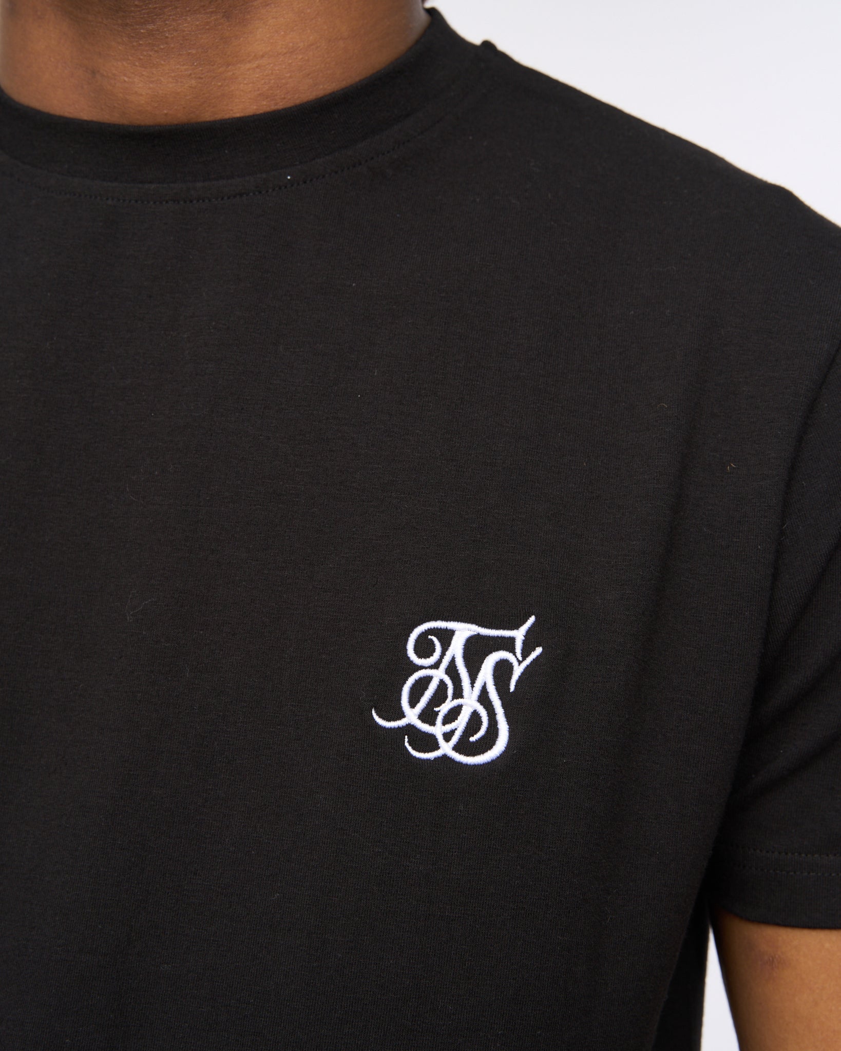 Sik Silk T-Shirt Black