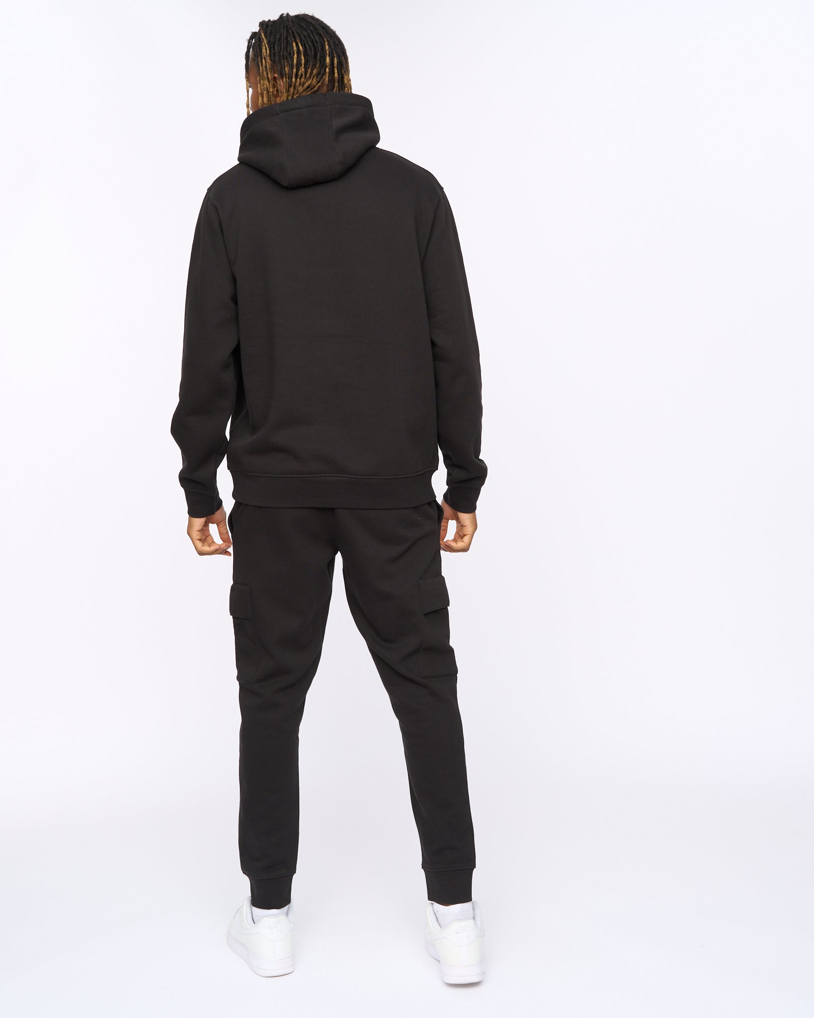 Sik Silk Logo Hoodie Black