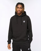Sik Silk Logo Hoodie Black