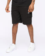 Sik Silk Black Essentials Cargo Shorts