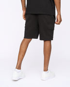 Sik Silk Black Essentials Cargo Shorts